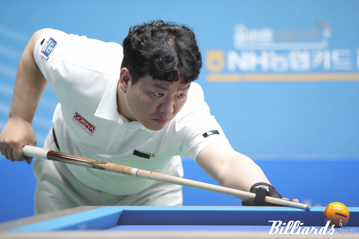 1부 투어 개인 최고 기록인 16강에 오른 이대웅.