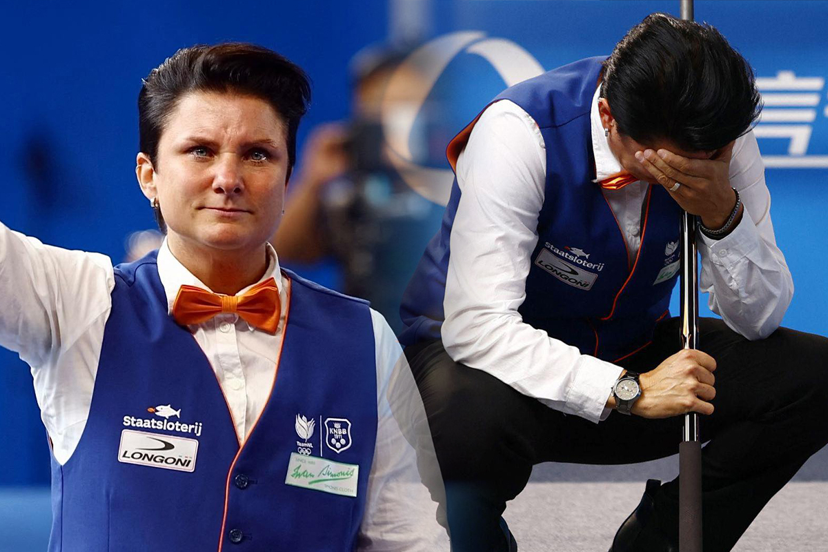 금메달을 획득 후 감격의 눈물을 흘리는 클롬펜하우어. 