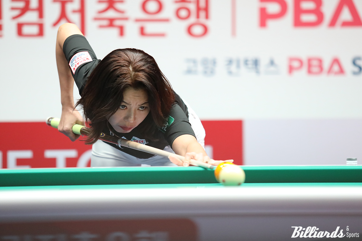 김가영이 6세트에서 패배 직전에 얻은 기회를 살려 승리를 거두면서 하나카드는 승점0에서 승점2로 운명이 뒤바뀌었다. 