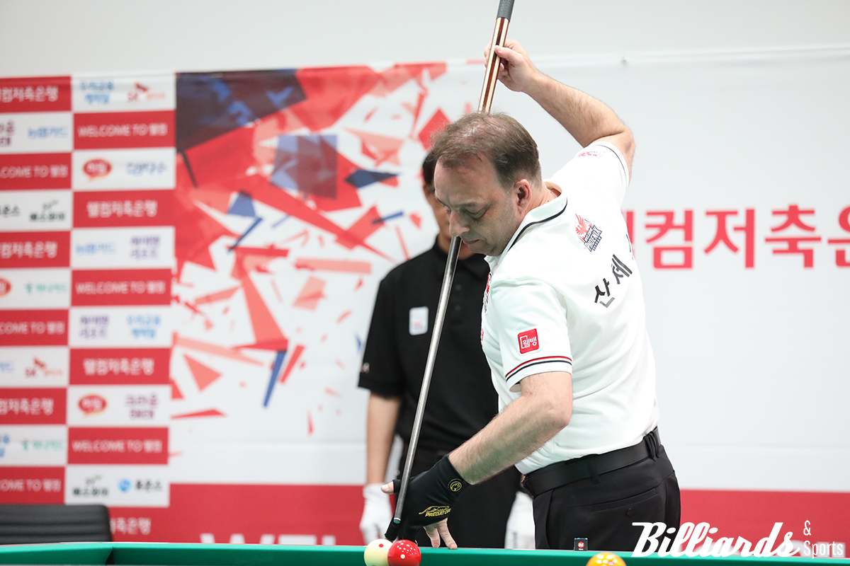 마지막 5세트를 3이닝 만에 승리한 다니엘 산체스.