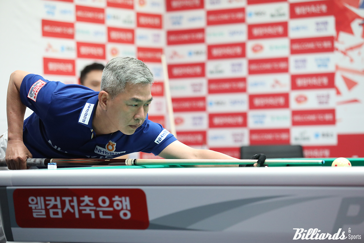 5세트 남자단식을 승리한 마민껌(NH농협카드).