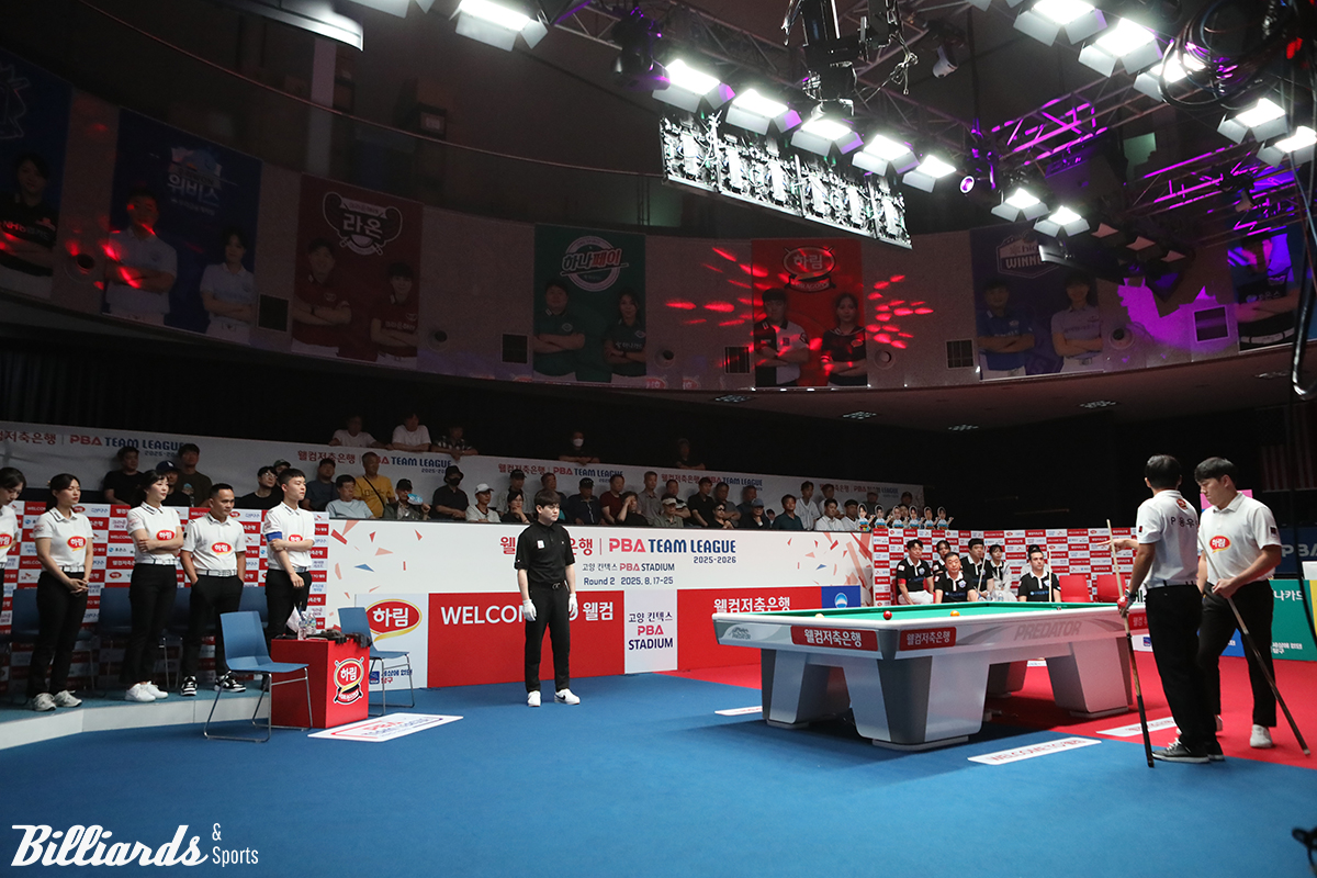 2라운드 2일 차 경기 장면.  사진=고양/이용휘 기자