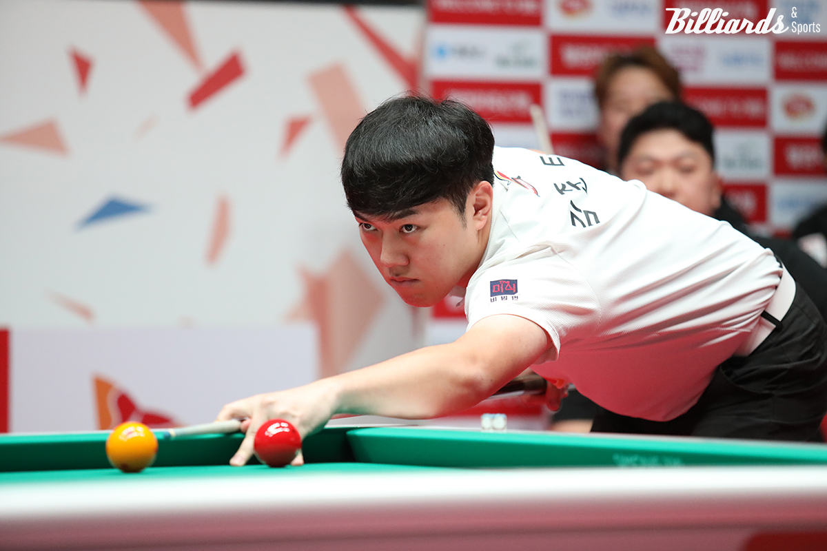 하림의 리더 김준태는 1세트와 3세트를 승리하며 활약했다.