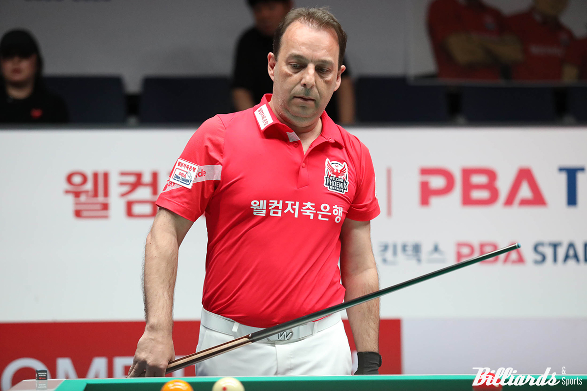 다니엘 산체스는 4세트와 5세트 단복식전을 모두 승리하며 웰컴저축은행을 승리로 이끌었다.