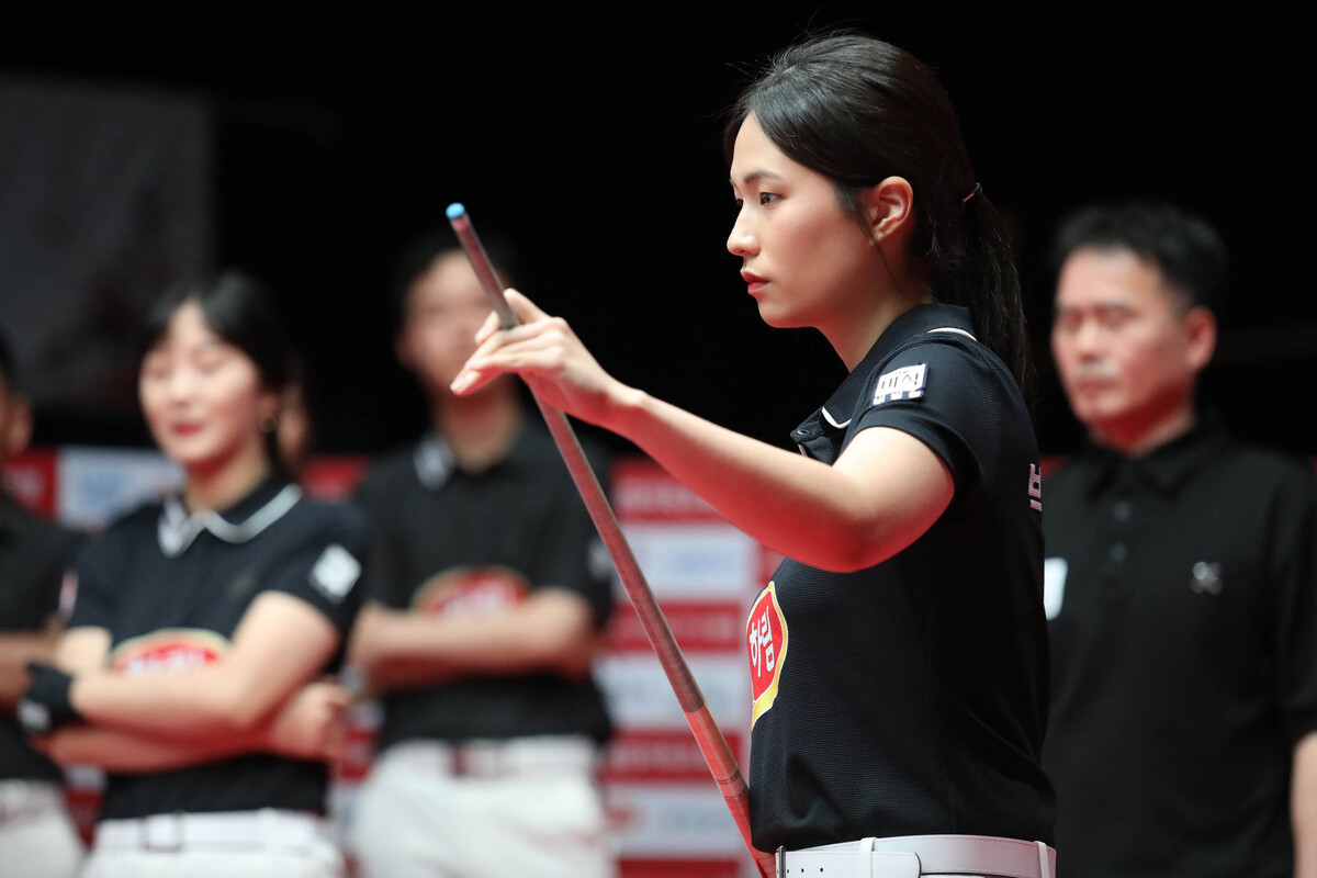 3이닝 만에 9:4로 6세트 승리를 거두며 승부를 마무리 지은 박정현(하림)