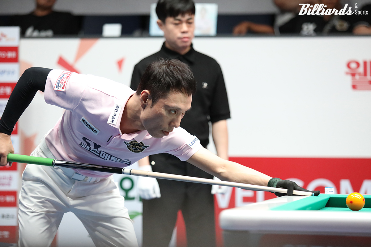 마지막 7세트를 승리한 에스와이 최원준1.