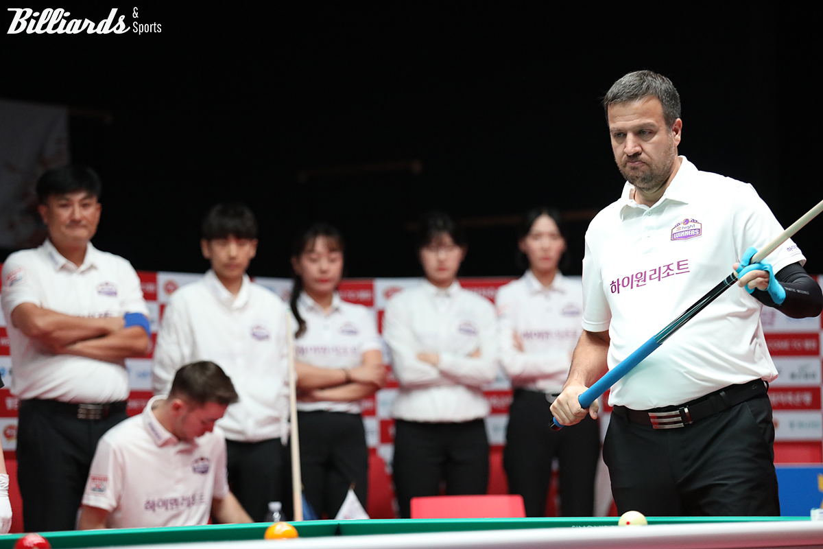 하이원리조트는 휴온스에 패하며 우승권에서 멀어졌다. 사진=고양/이용휘 기자