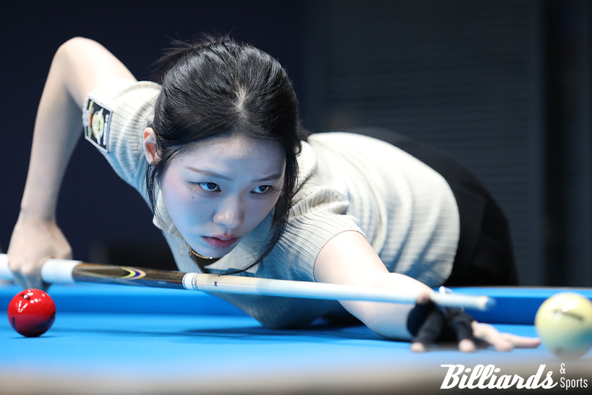 김사랑을 꺾고 PQ라운드에 오른 김도경. 사진=고양/이용휘 기자