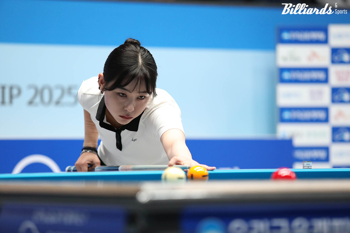 64강에서 김진아(하나카드)와 대결하는 송민지.