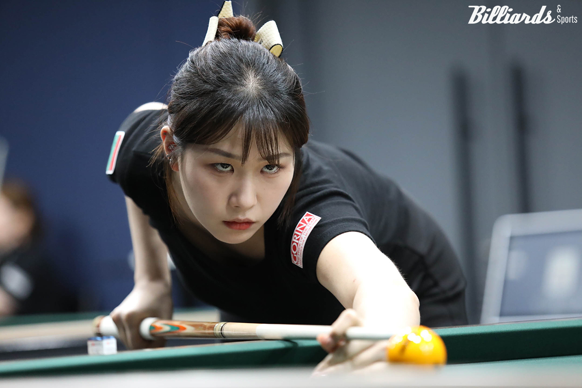 차유람(휴온스)과 64강에서 맞붙는 전애린.