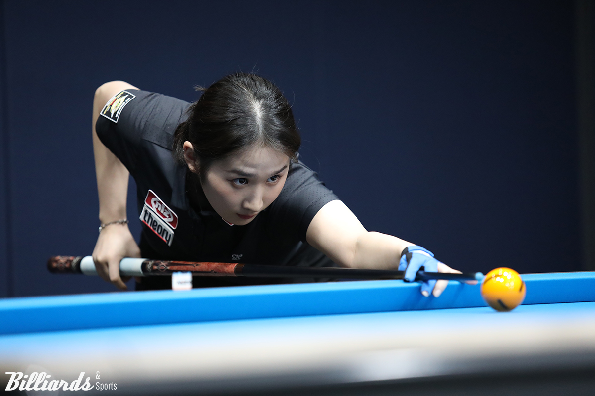 64강에서 두 대회 연속 응우옌호앙옌니에게 아깝게 패한 김채연.