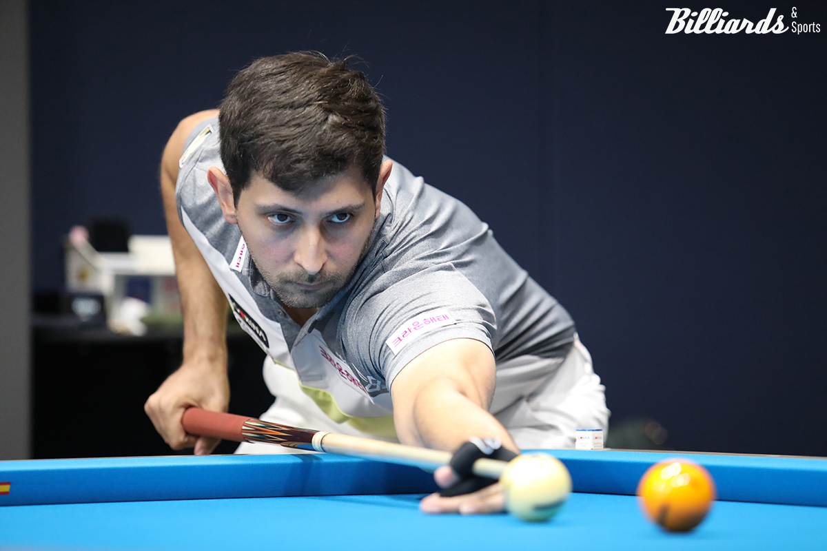 다비드 마르티네스(크라운해태)는 와일드카드 용운행을 3-0으로 가볍게 제압하고 64강에 올라갔다.