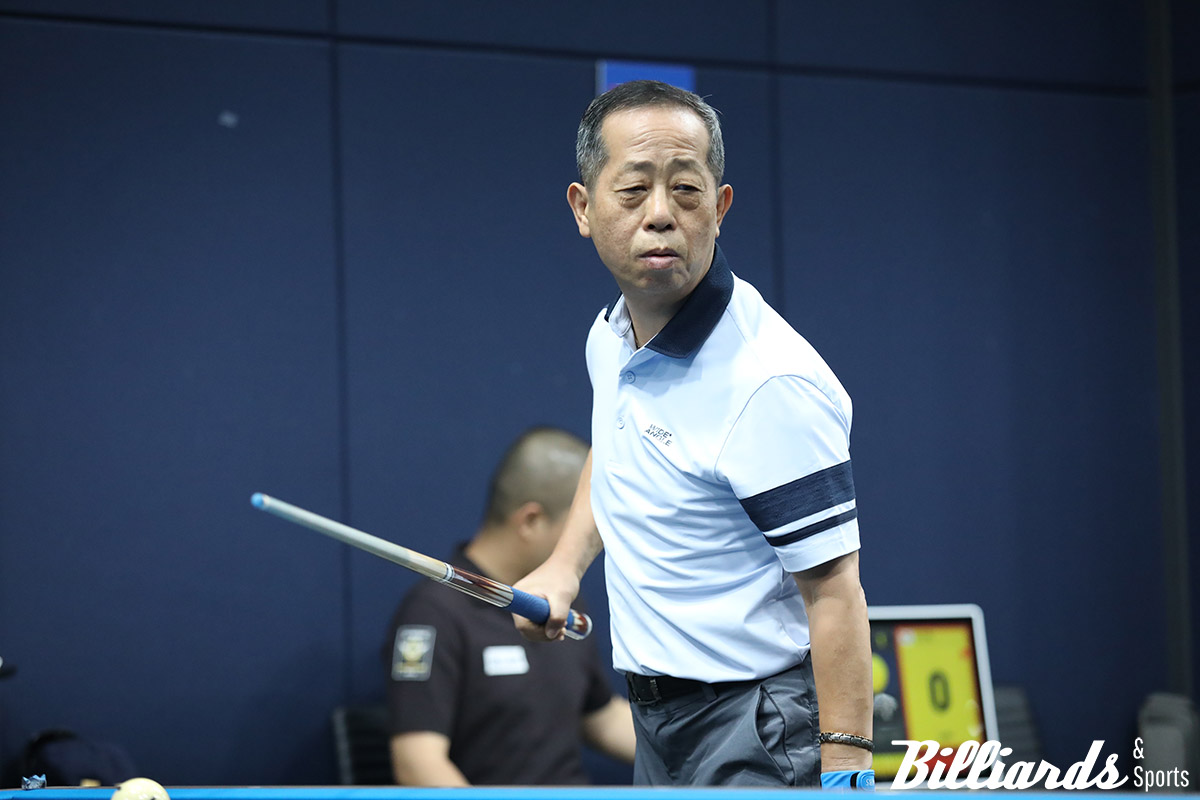 노익장을 발휘한 김정규가 '웰컴 해결사' 김종원을 꺾고 64강에 진출했다.  사진=고양/이용휘 기자