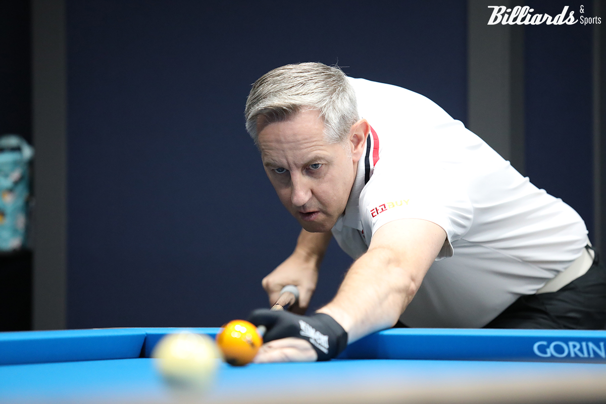 에디 레펀스(SK렌터카)느 애버리지 2.5와 하이런 9점 등 맹타를 휘두르며 64강에 진출했다. 