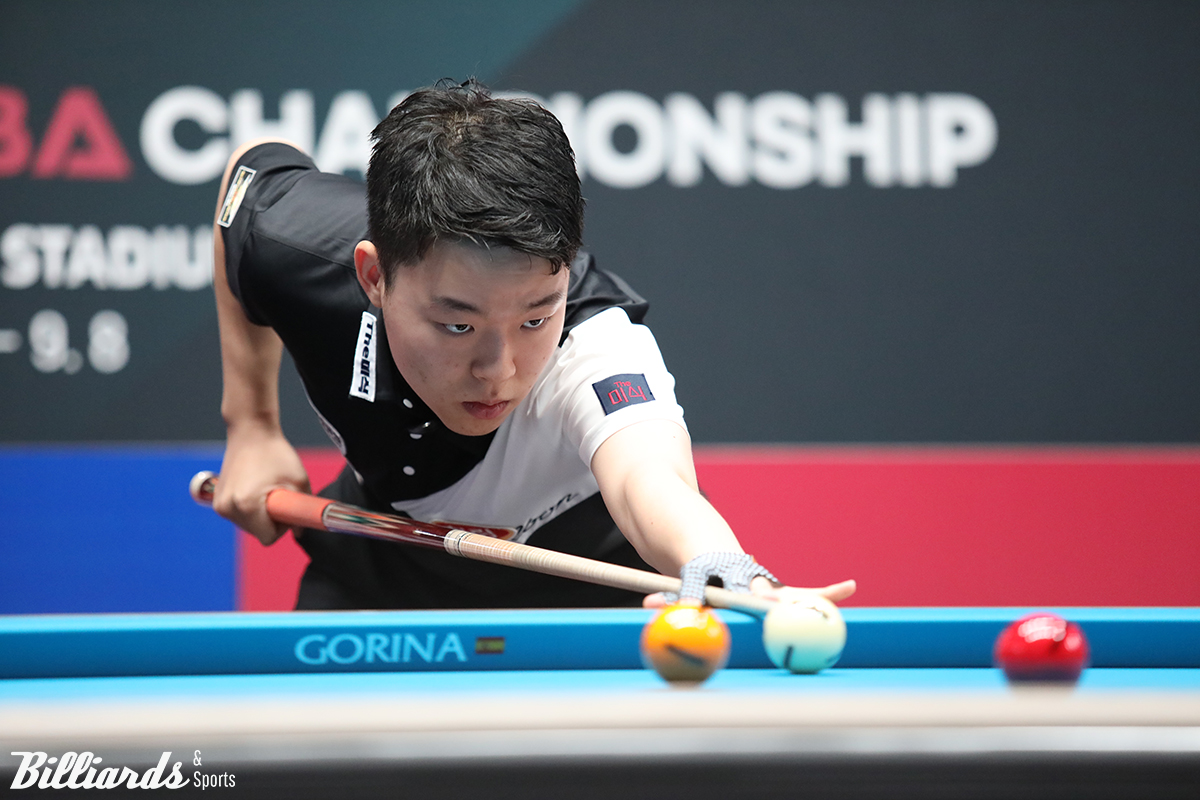 이번 시즌에 부진한 김영원(하림)은 두 차례 정규투어에서 128강 탈락했으나, 이번 4차 투어에서 승리를 거두고 64강에 진출했다.  사진=고양/이용휘 기자