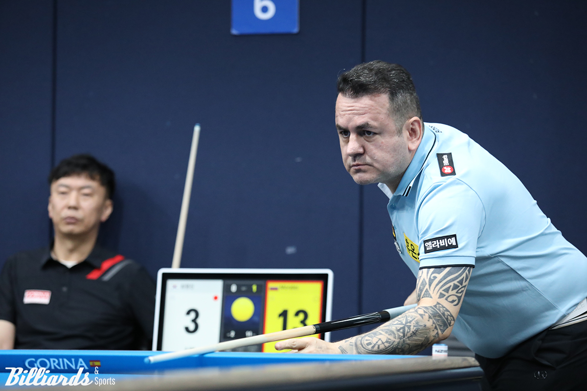 로빈슨 모랄레스(휴온스)는 최명진을 3-0으로 제압했다.