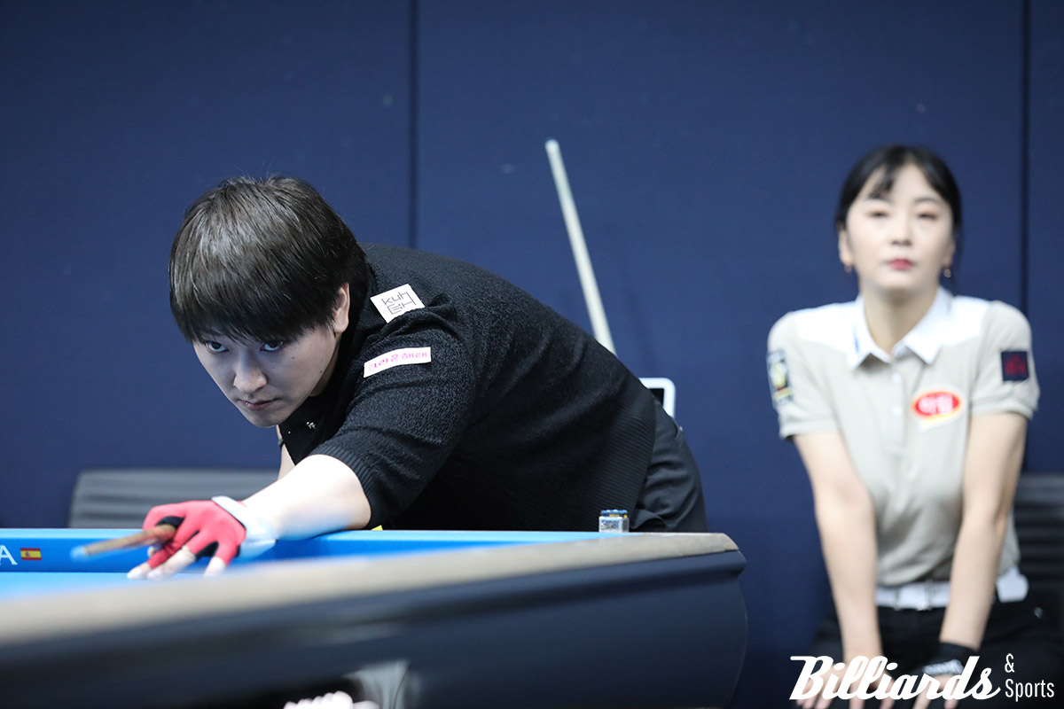 히가시우치 나쓰미는 승부치기 3이닝에 김상아의 4득점을 4득점으로 방어했지만, 4이닝째 하이런 8점에 승복하고 말았다.