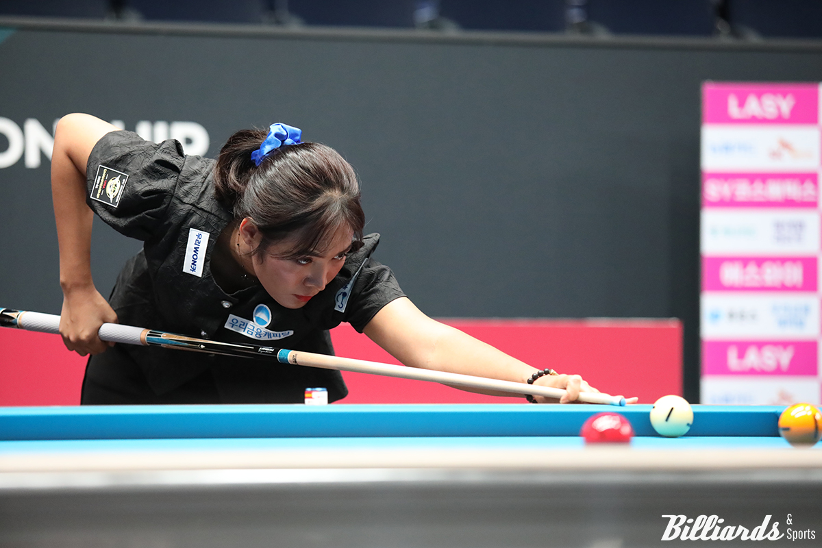 스롱 피아비(우리금융캐피탈)는 지난 시즌 8차 투어 16강에서 0-3으로 패했던 이미래(하이원리조트)와 리벤지매치를 벌인다.