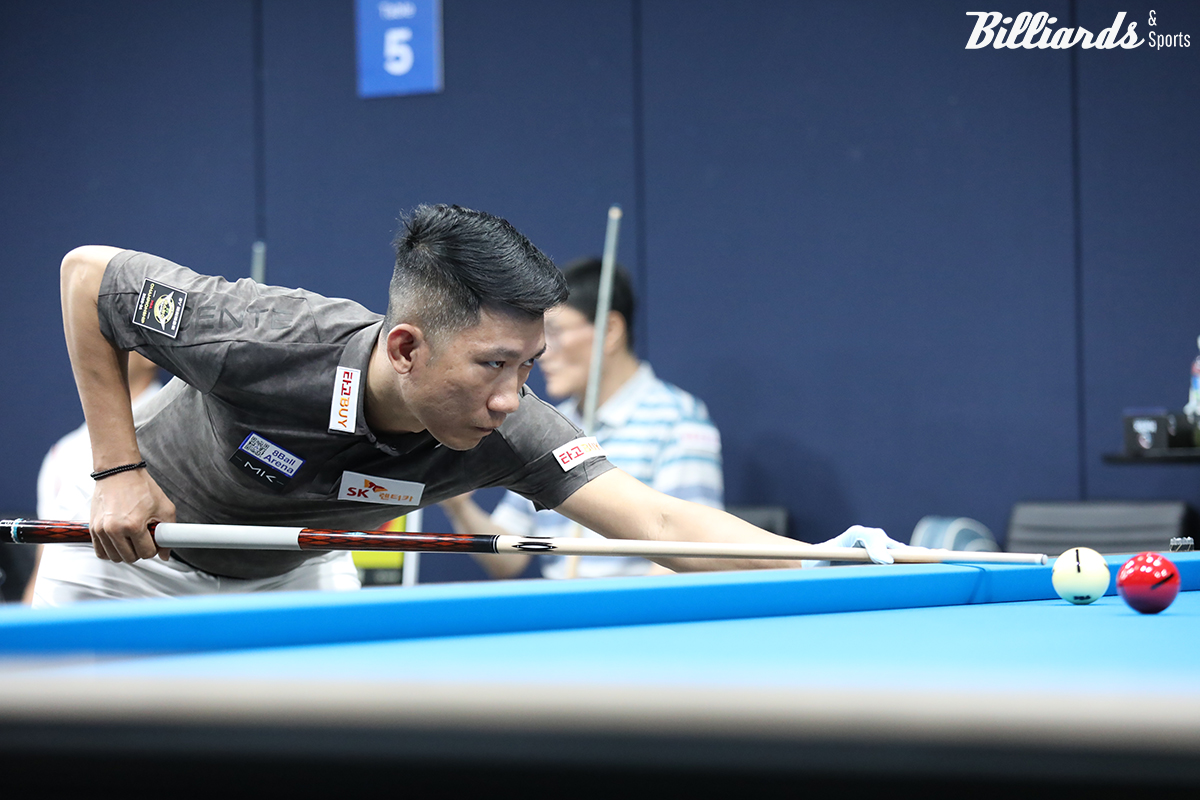 응오딘나이(SK렌터카)는 32강에서 정대식과 대결한다.