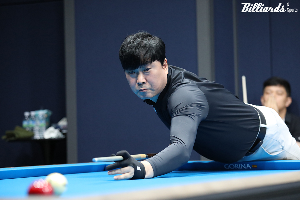 강동궁을 승부치기에서 꺾고 32강에 올라간 장남국.