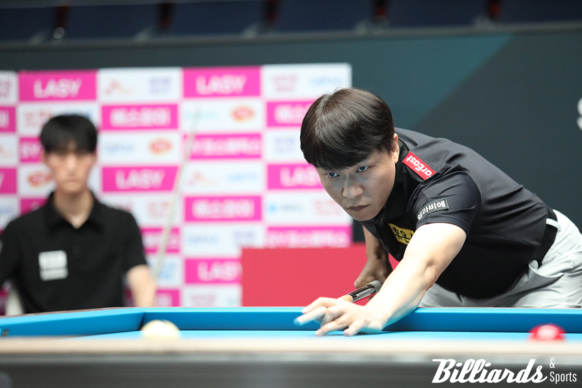 32강에서 김홍민을 3-0으로 꺾고 16강에 오른 최성원.