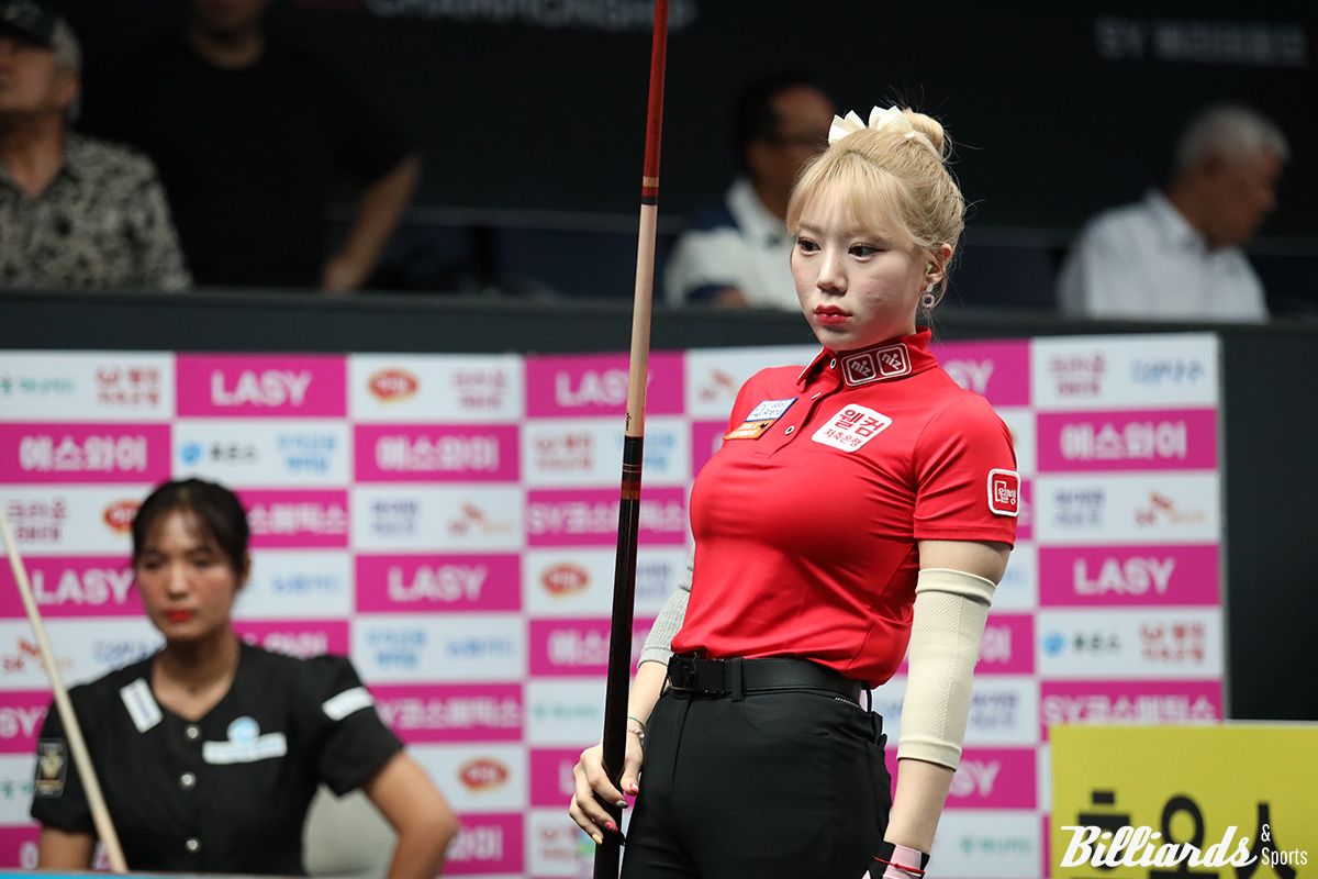 김예은(웰컴저축은행)은 스롱에게 준결승에서 패해 탈락했다.