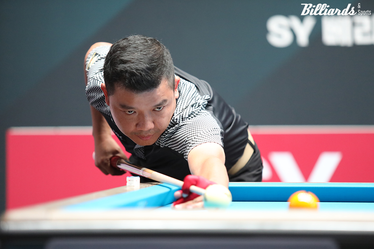 프로당구 데뷔 후 처음 준결승에 진출한 응우옌득아인찌엔(베트남).