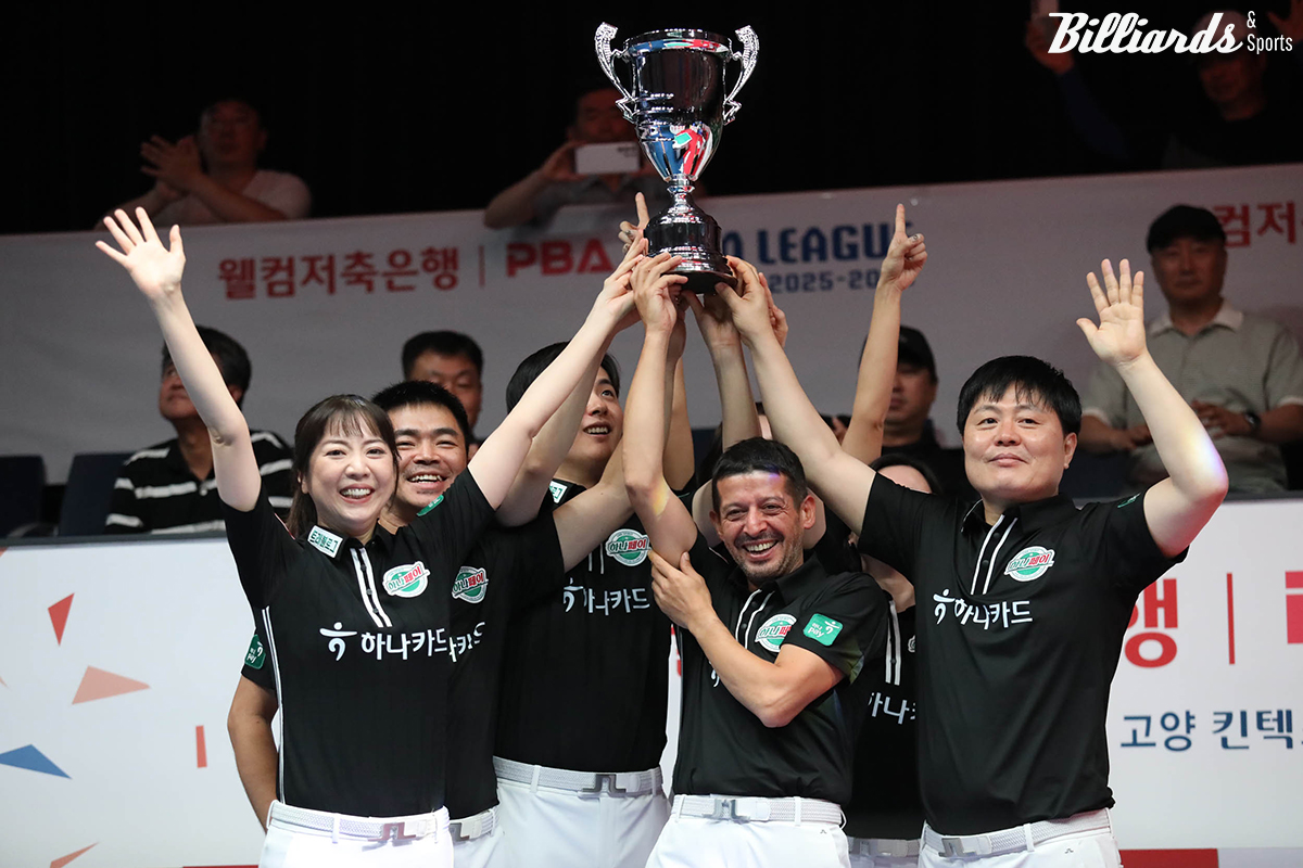 1라운드 우승과 2라운드 3위로 정규리그 1위에 올라 있는 하나카드.