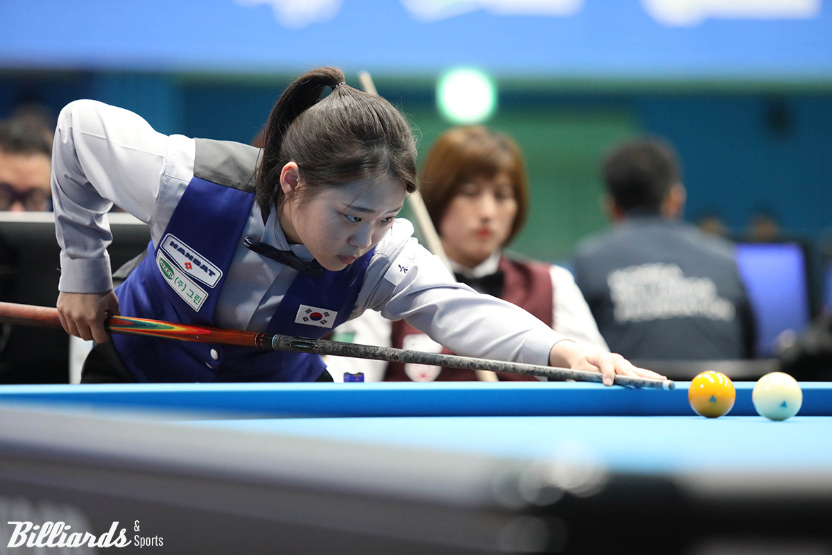 김하은은 지난 2023년에 처음 세계선수권에 나가 준결승에 올라갔다.