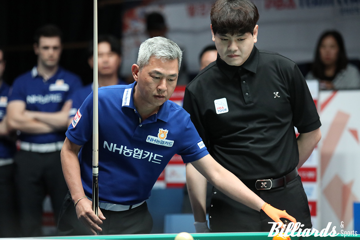 NH농협카드의 마민껌은 1세트와 3세트에서 활약하며 두 세트 승리를 따냈다.