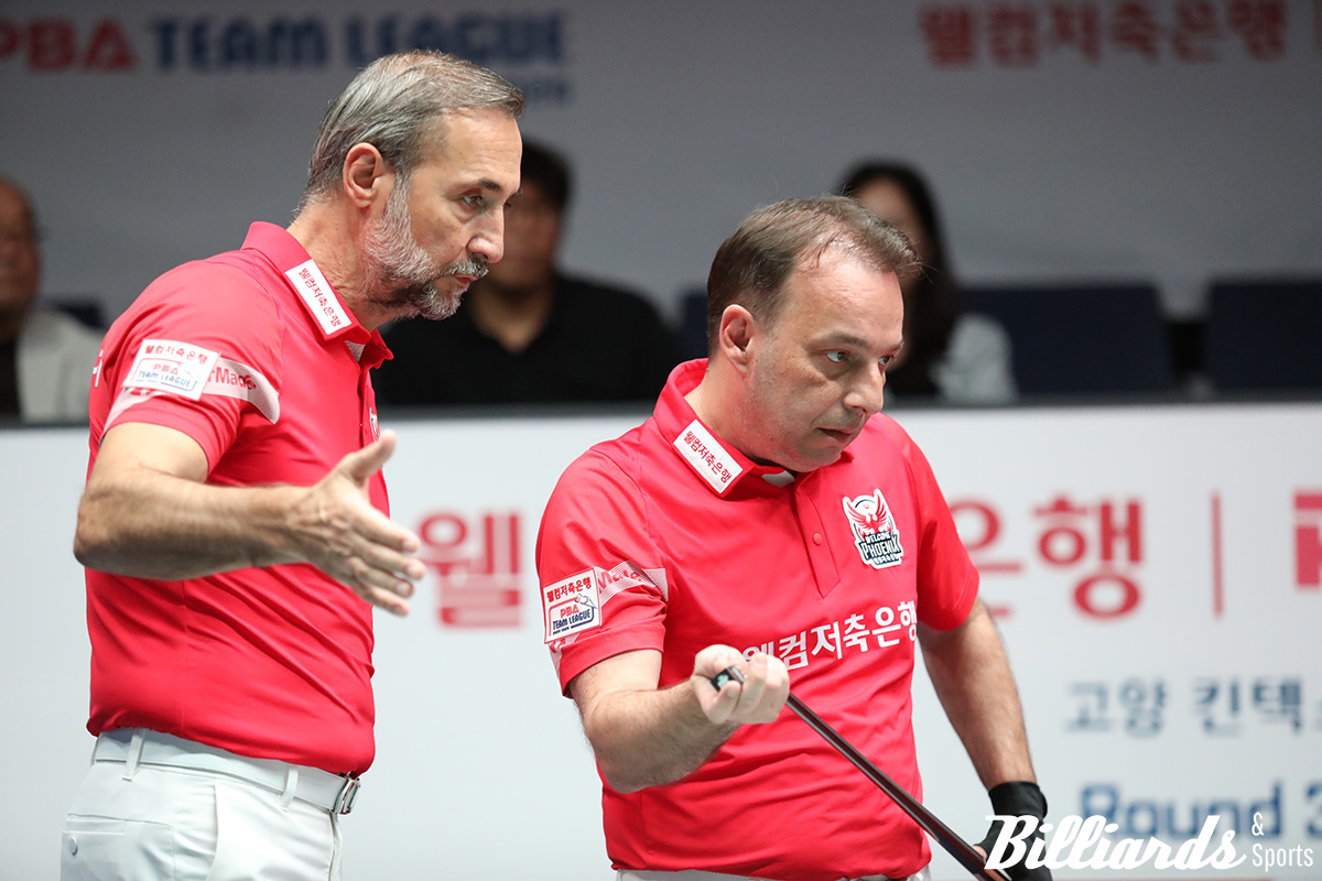 웰컴저축은행의 기둥 역할을 톡톡히 하고 있는 세미 사이그너와 다니엘 산체스.