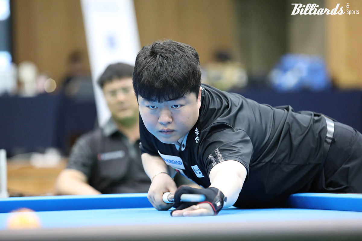 조명우(서울시청)가 2025 경남고성군수배 전국당구대회' 준결승에 진출, 올해 7번째 국내외 대회 정상에 도전한다.  사진=이용휘 기자