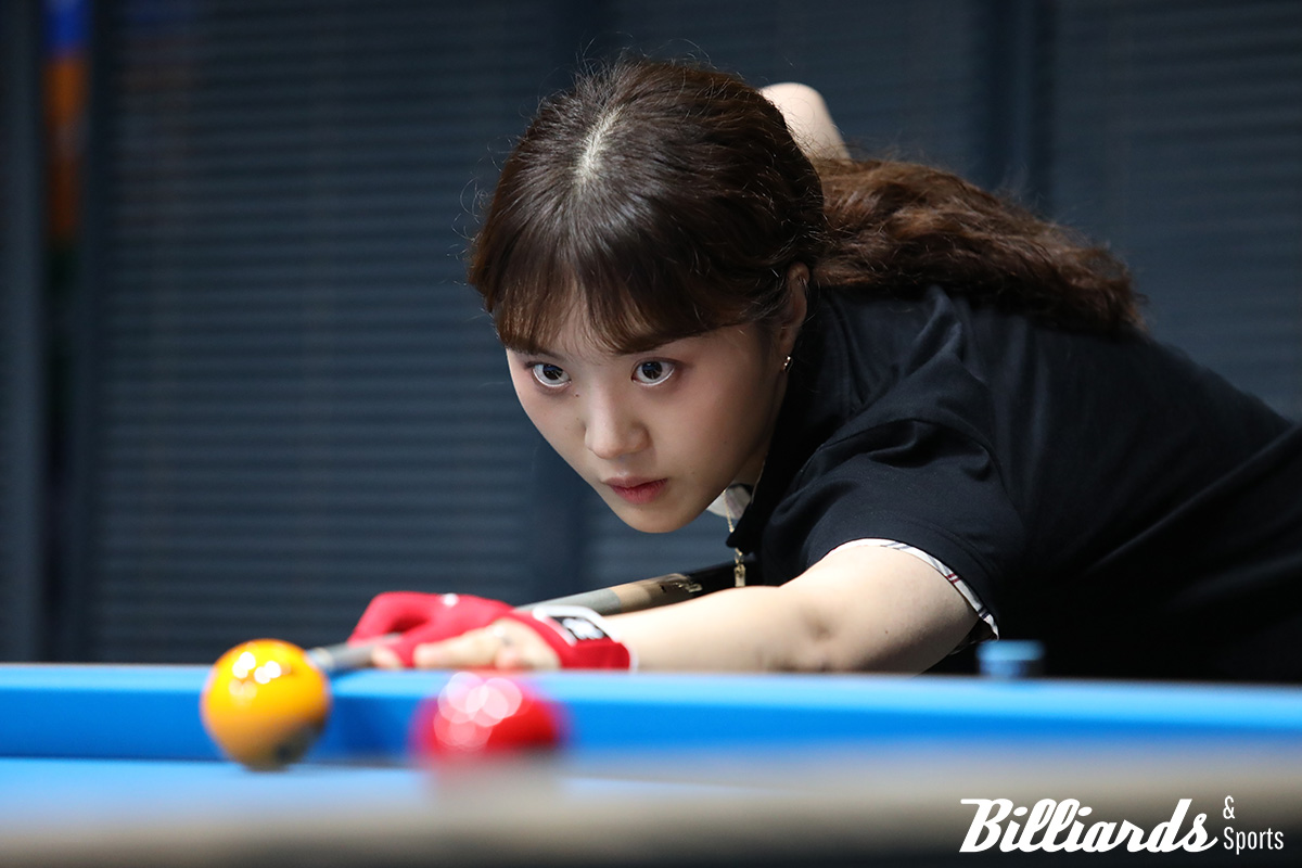 아쉽게 1점 차로 PQ 진출에 실패한 김사랑. 