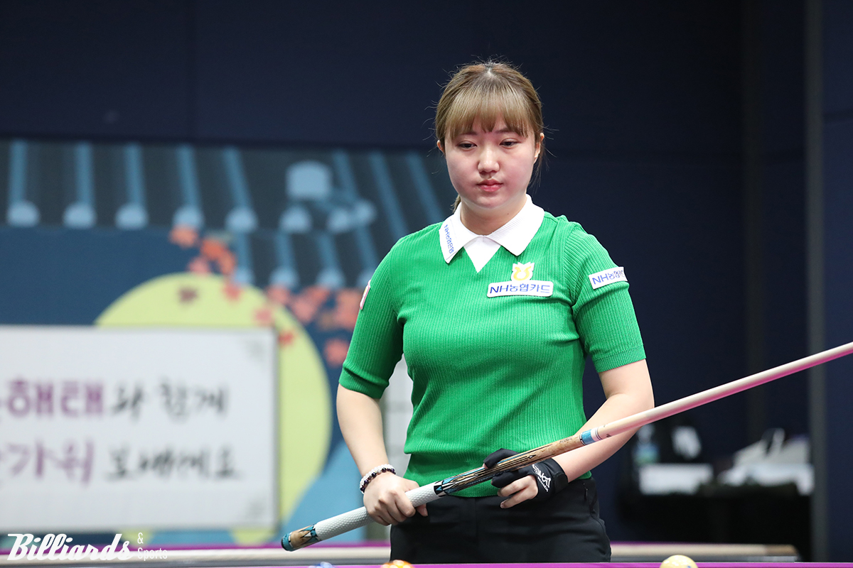 32강에 진출한 황민지(NH농협카드).