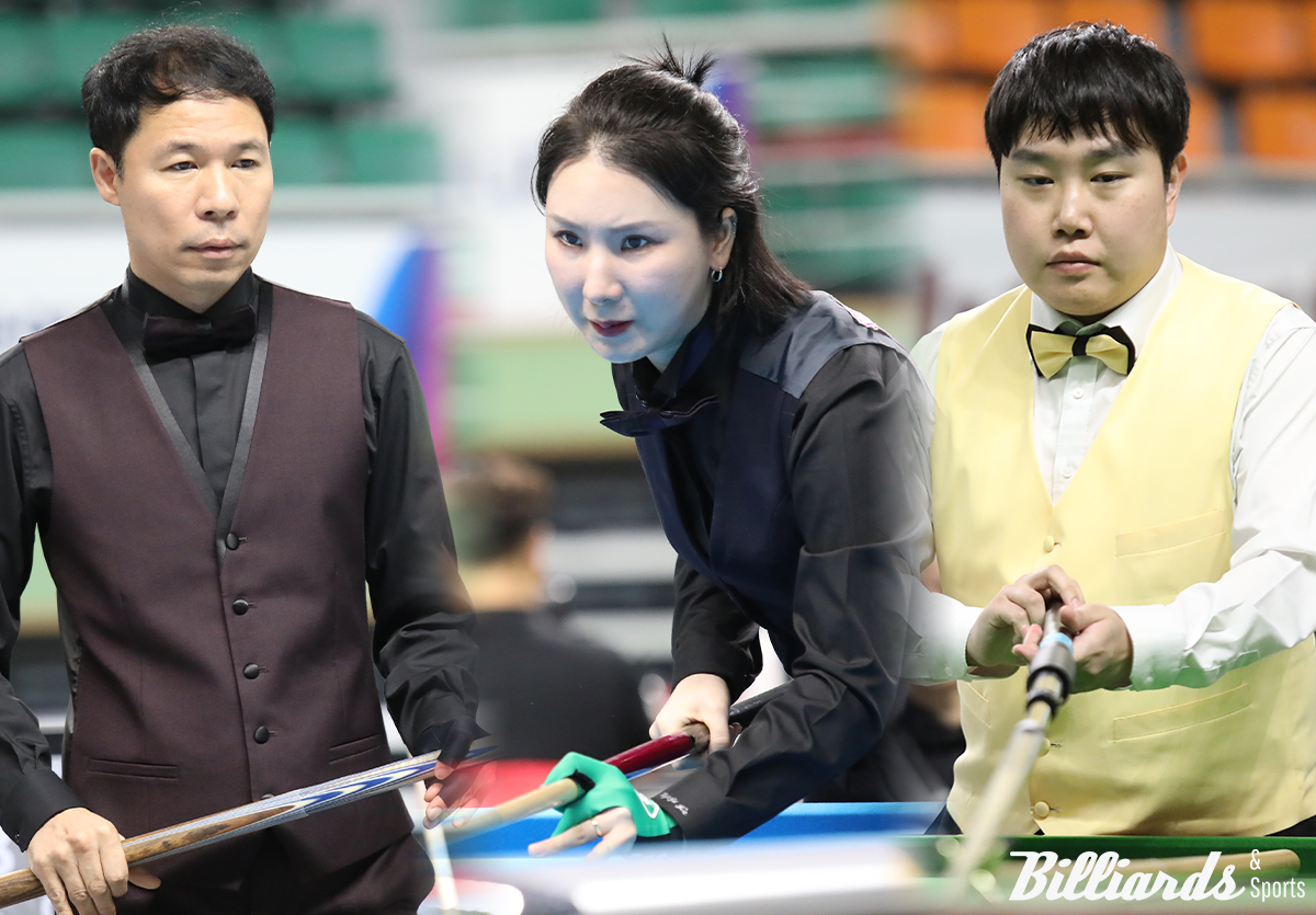 제106회 전국체육대회가 30일부터 오는 10월 3일까지 나흘간 부산에서 개최된다. 사진은 지난해 전국체전 금메달리스트 허정한(경남), 진혜주(광주), 이대규(인천체육회·2관왕).  사진=빌리어즈앤스포츠 DB