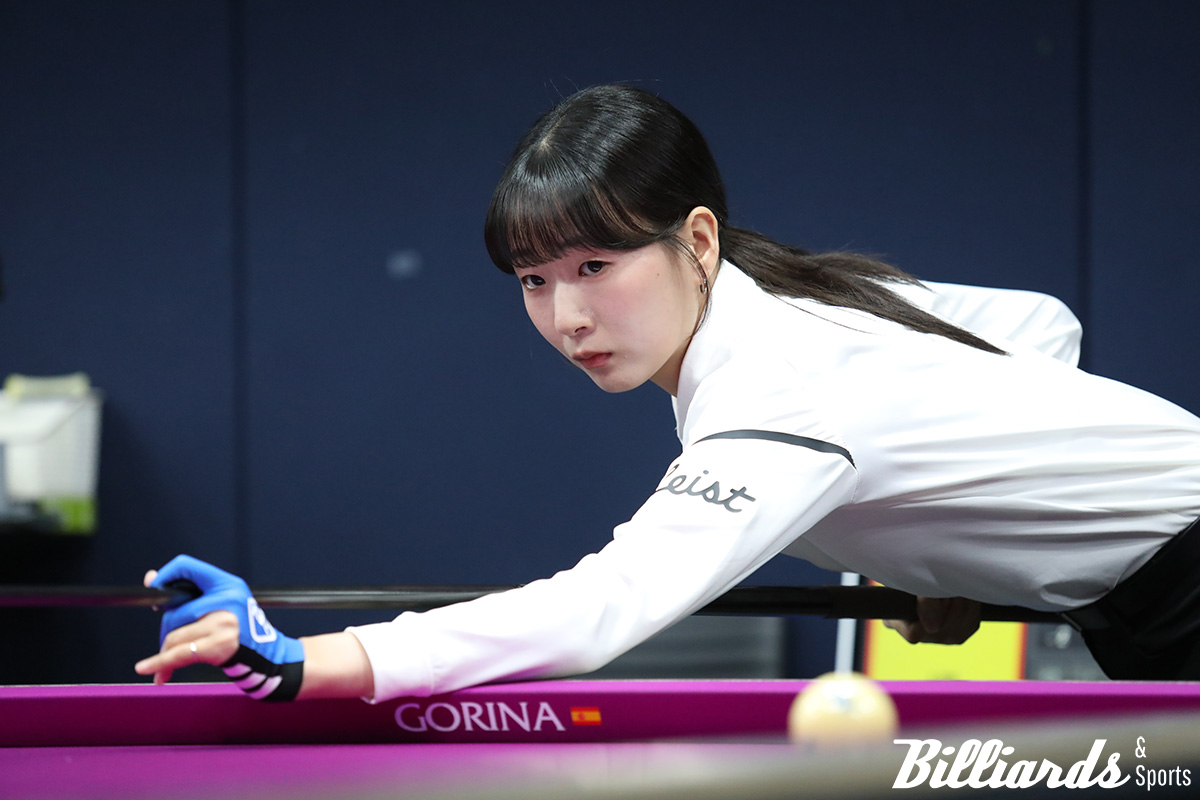 전어람이 5차 투어 첫 퍼펙트큐를 기록하며 한슬기에게 4차 투어 16강에서 패배를 설욕했다. 사진=고양/이용휘 기자