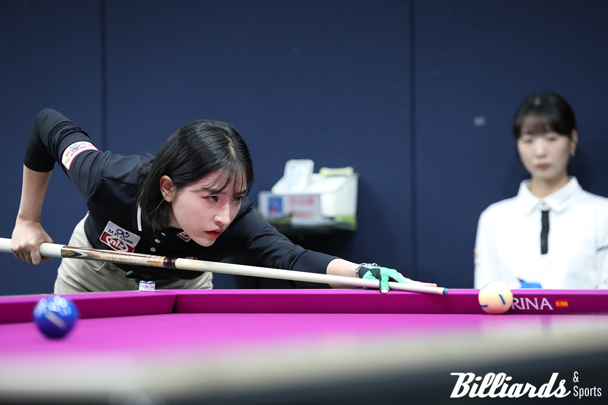 전어람과 32강전에서 다시 만난 한슬기.