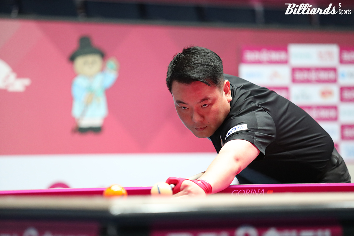 조재호(NH농협카드)는 애버리지 2.045와 하이런 10점 등 맹타를 휘둘러 승리를 거뒀다.