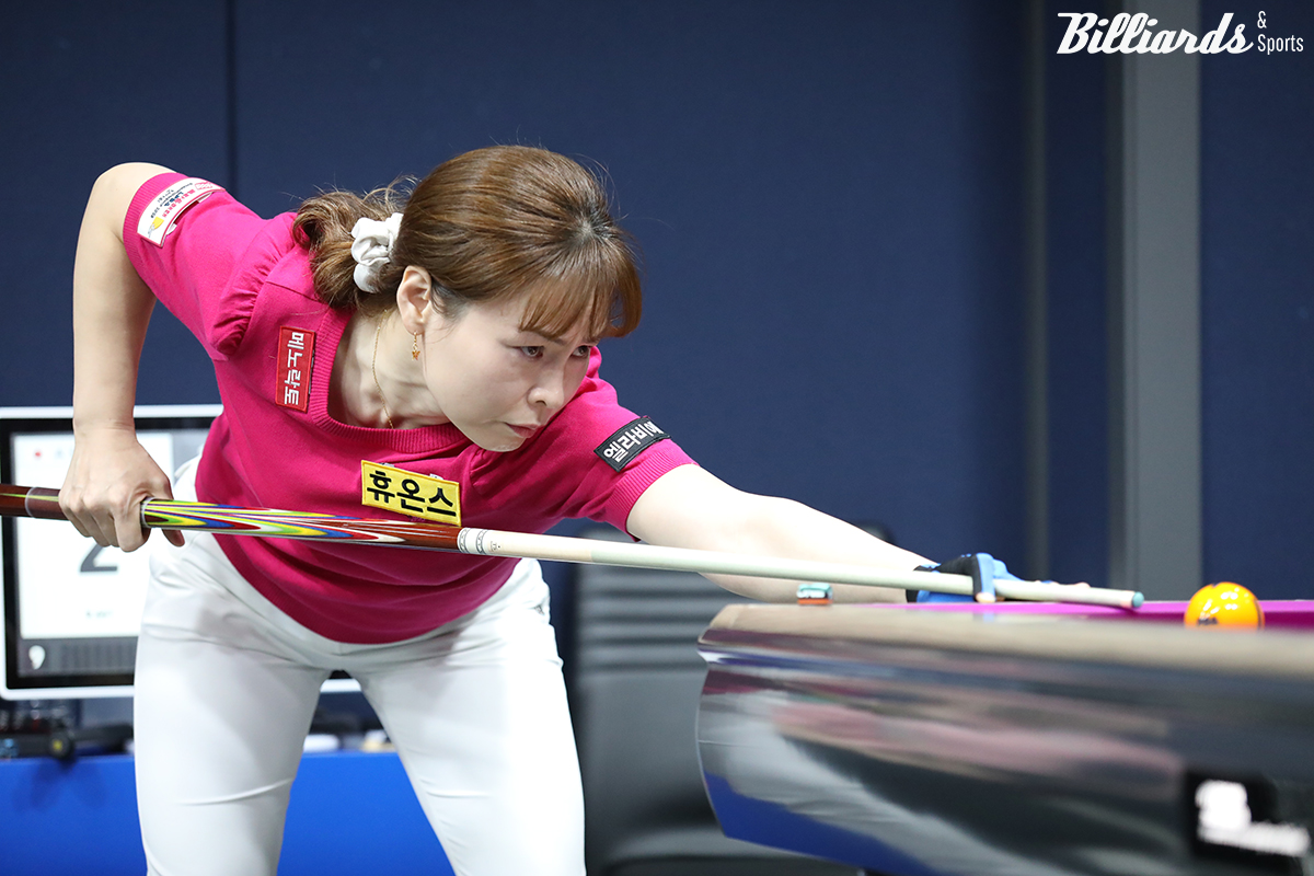 이신영은 이번 경기에서 사카이와 벌인 승부가 LPBA 투어 첫 외국 선수와의 승부였다.