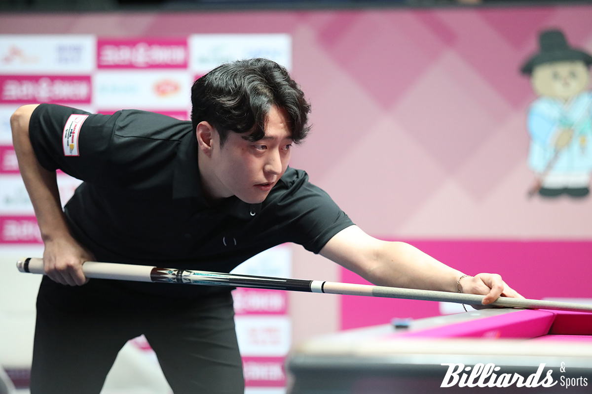 '영건 와일드카드'로 출전한 손영준은 김영원을 넘지 못하고 1라운드에서 탈락했다.