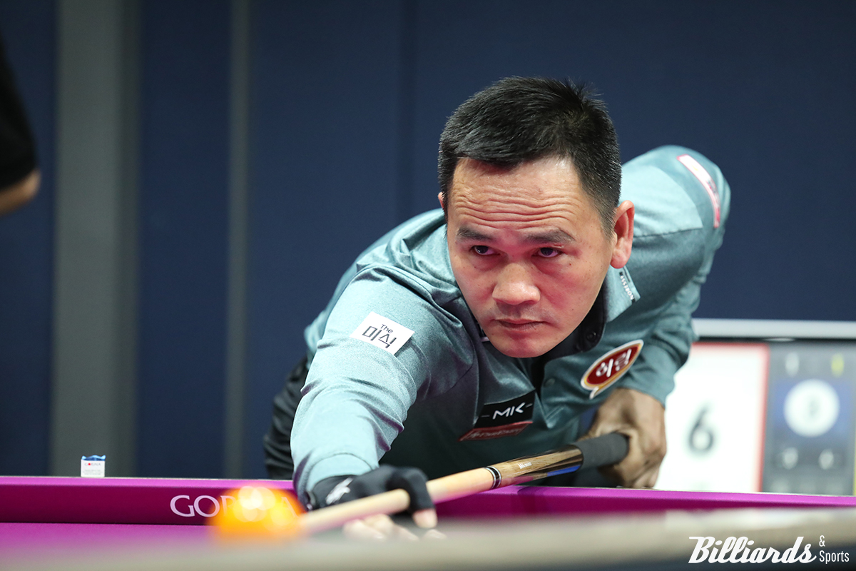 승리까지 3점을 남겨두고 4세트를 내주며 결국 역전패를 당한 쩐득민.