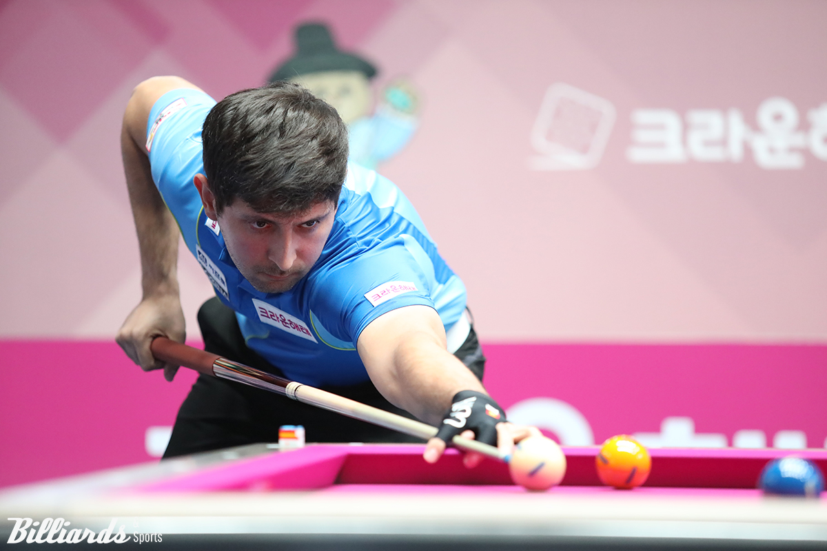 다비드 마르티네스(크라운해태)가 연이틀 2점 후반대의 득점포로 16강에 올라가며 부활의 신호탄을 쐈다.  사진=고양/이용휘 기자