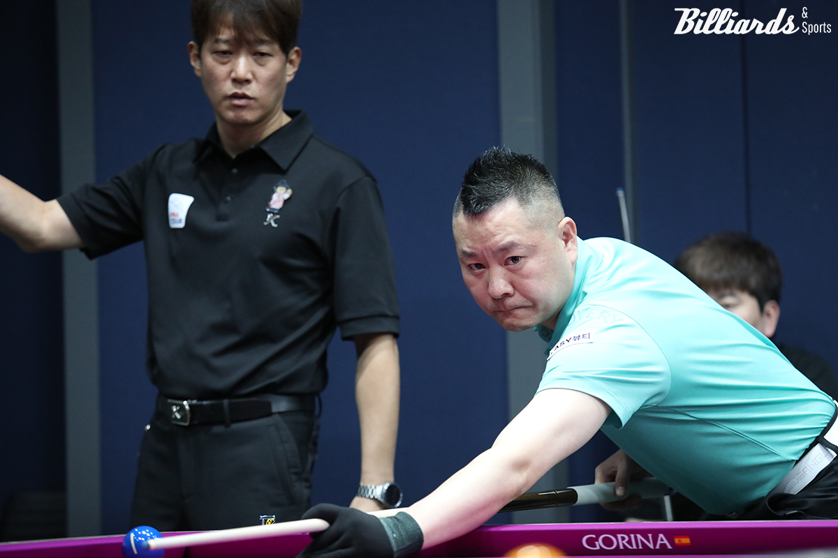 애버리지 2.154로 이상대(휴온스)를 꺾고 오랜만에 16강에 올라온 서현민(에스와이).