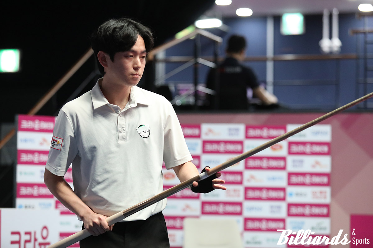 와일드카드로 1부 투어에 출전해 32강에 오르며 프로 최고 기록을 달성한 박광수.