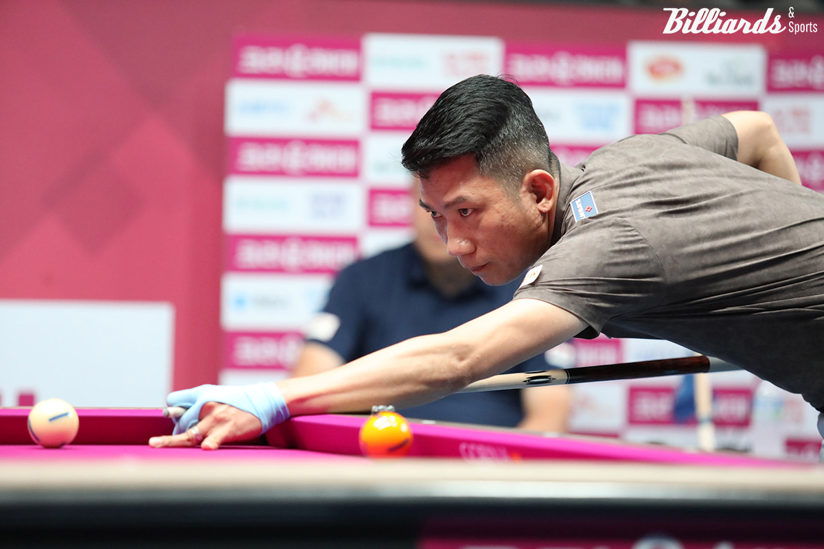 응오딘나이는 이번 대회에서 10점 이상의 장타를 여러 번 성공시키며 베트남의 마지막 도전을 이어가고 있다.