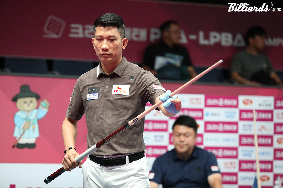 응오딘나이(SK렌터카)는 고경남에게 3-0으로 승리하며 8강에 올라가 김종원과 준결승행을 다툰다.