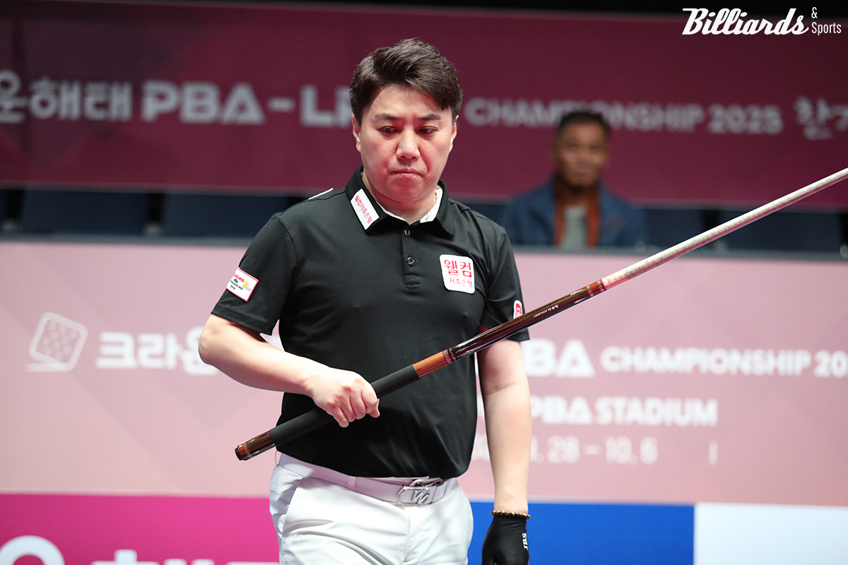 김종원은 2세트를 1점 차로 내줘 흐름을 잃었으나, 3세트에 7-7 연속타와 4세트에 하이런 9점타를 성공시키며 승리를 거뒀다.