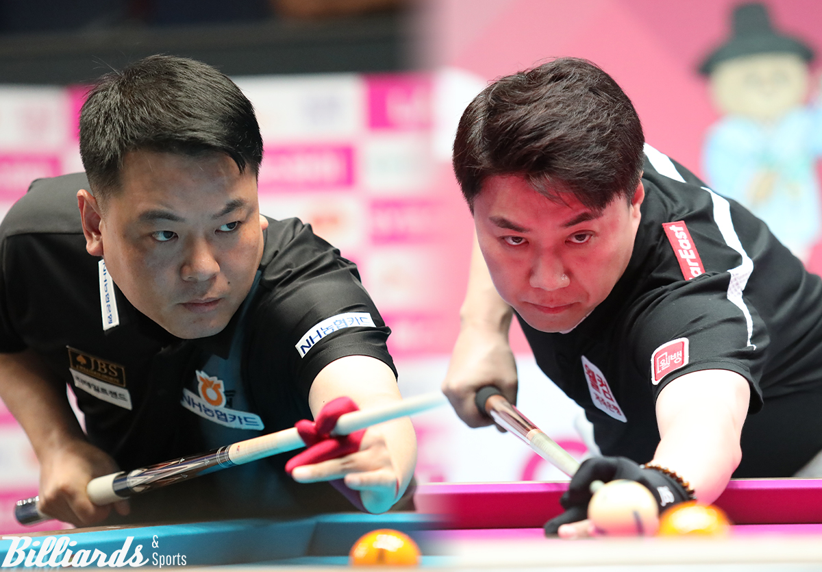 조재호(왼쪽)와 김종원(오른쪽)이 6일 오후 3시에 열리는 준결승전에 첫 대결을 벌인다. 사진=고양/이용휘 기자