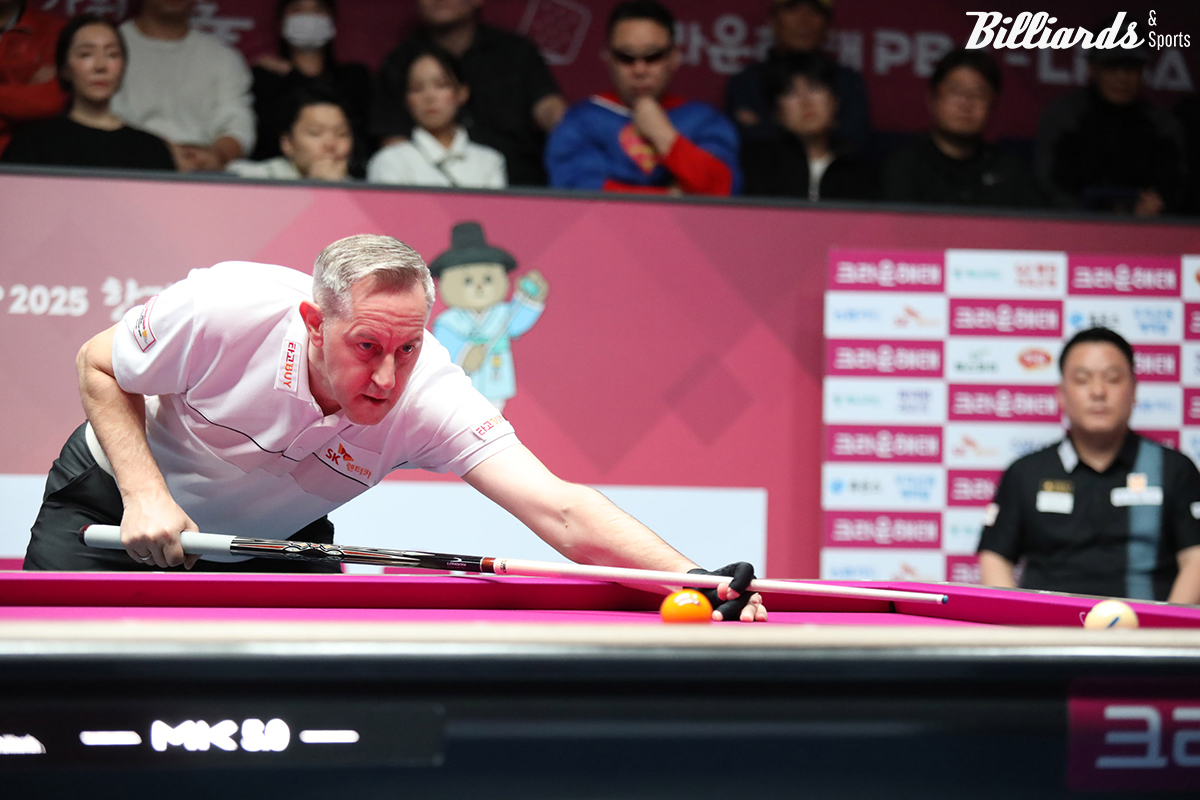 레펀스는 결승에서 세 번째 만난 조재호와 풀 세트의 치열한 승부를 벌였다.