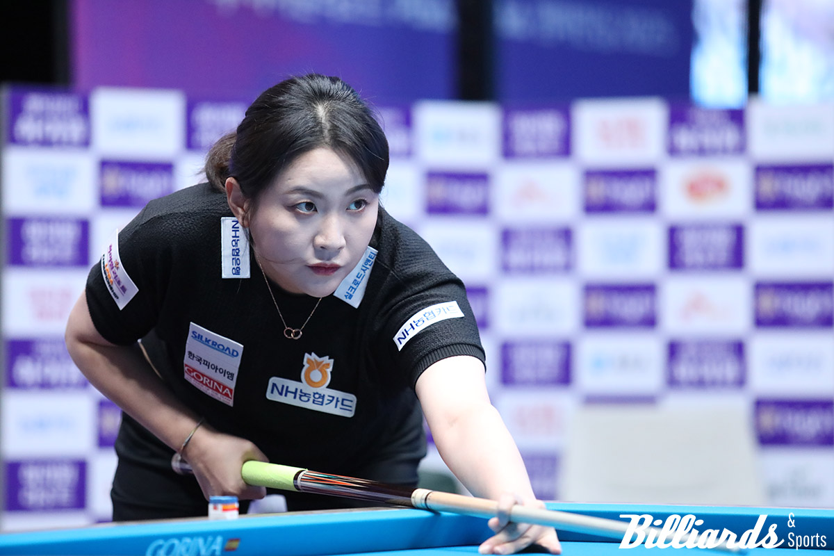 장가연에게 20:23, 3점 차로 패한 김민아.